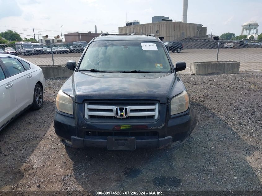 2007 Honda Pilot Ex-L VIN: 2HKYF18557H511031 Lot: 39974525