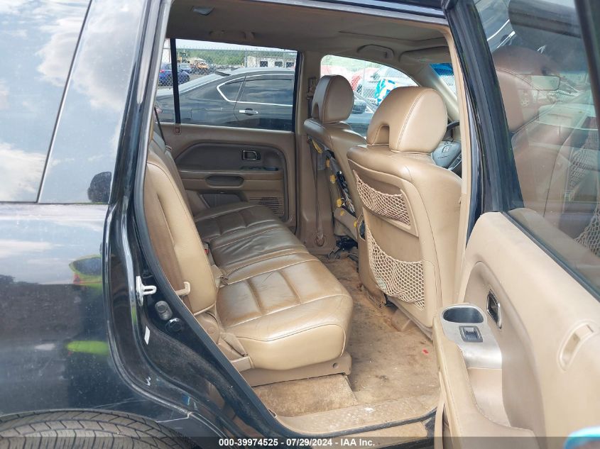 2007 Honda Pilot Ex-L VIN: 2HKYF18557H511031 Lot: 39974525