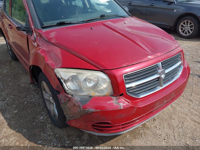 2010 Dodge Caliber Sxt VIN: 1B3CB4HAXAD612472 Lot: 39974526