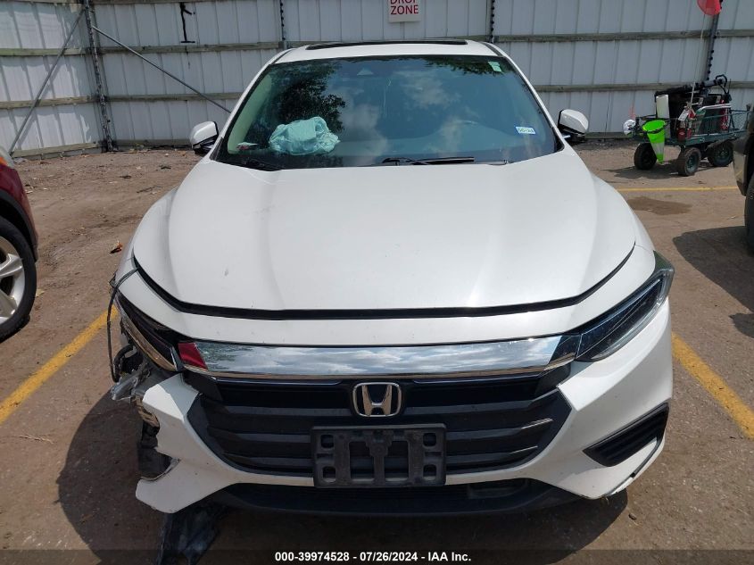 2019 Honda Insight Touring VIN: 19XZE4F99KE028041 Lot: 39974528