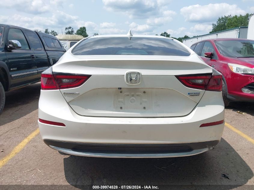 2019 Honda Insight Touring VIN: 19XZE4F99KE028041 Lot: 39974528