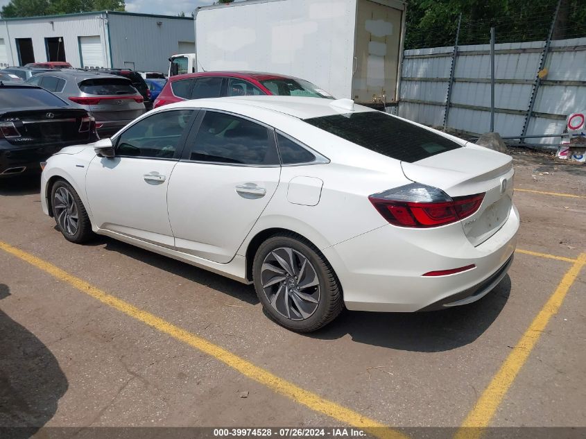 VIN 19XZE4F99KE028041 2019 Honda Insight, Touring no.3