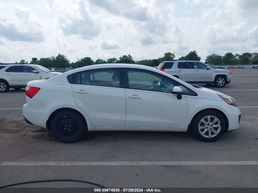 2013 Kia Rio Lx VIN: KNADM4A3XD6100953 Lot: 39974535