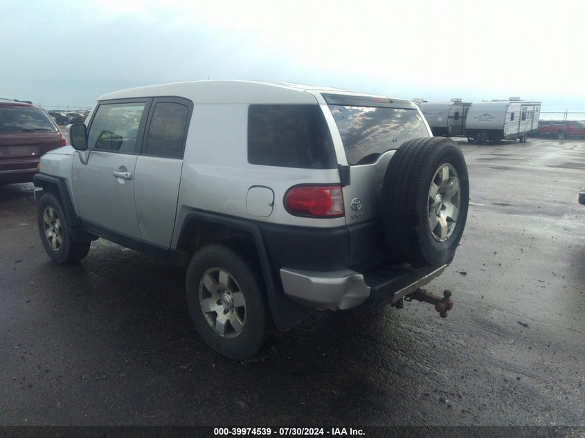 2007 Toyota Fj Cruiser VIN: JTEBU11F270099416 Lot: 39974539