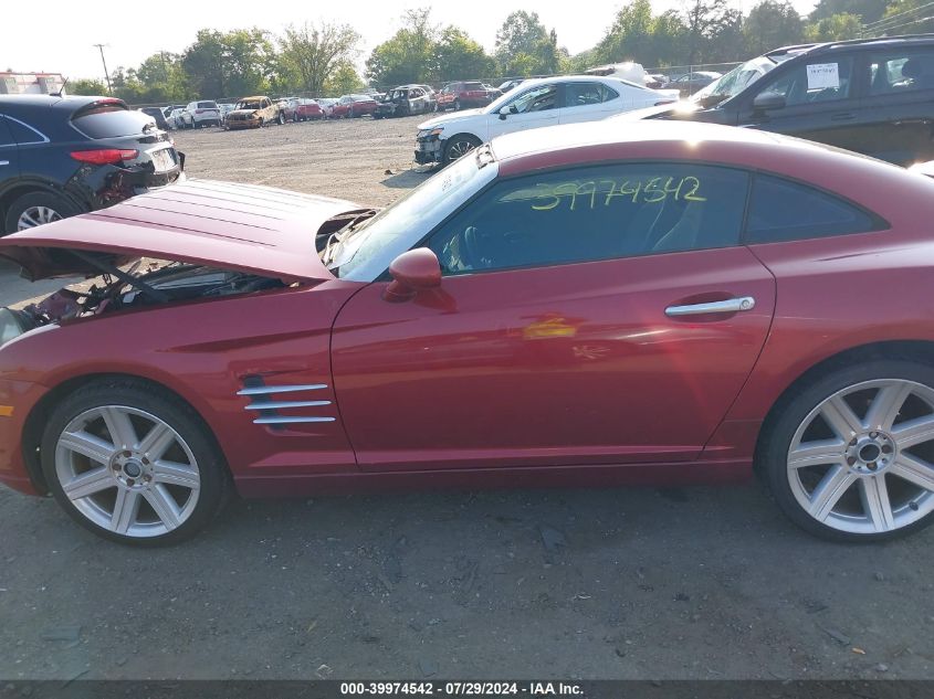 2004 Chrysler Crossfire Limited VIN: 1C3AN69L64X010913 Lot: 39974542