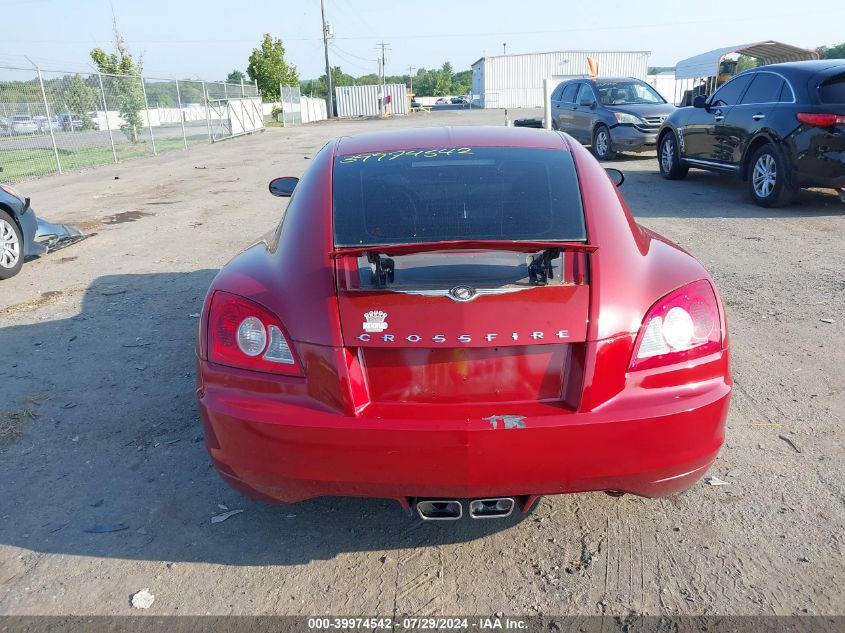 2004 Chrysler Crossfire Limited VIN: 1C3AN69L64X010913 Lot: 39974542