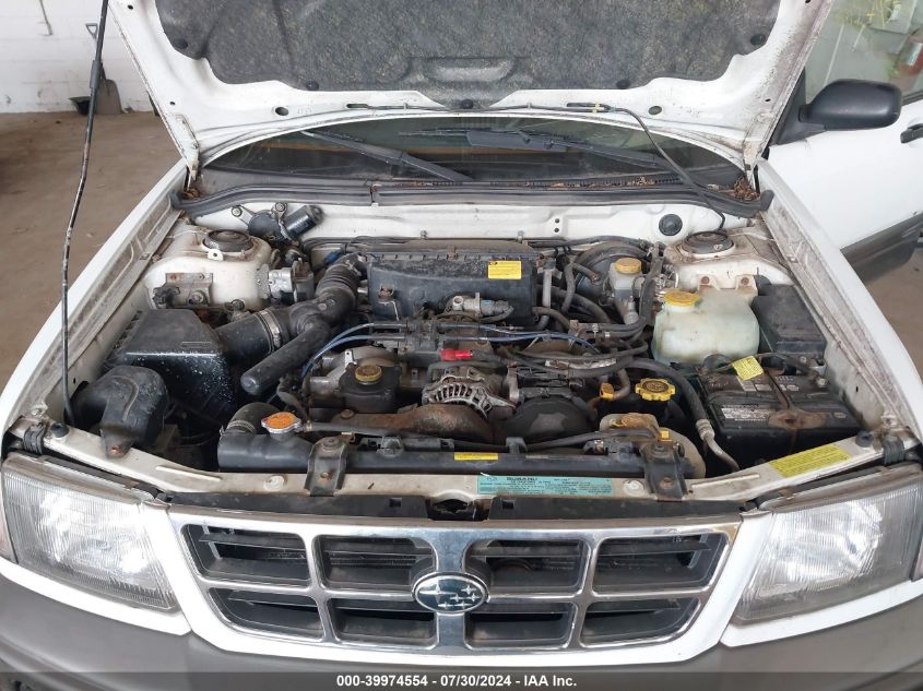 1999 Subaru Forester VIN: JS1SF6555XH734181 Lot: 39974554