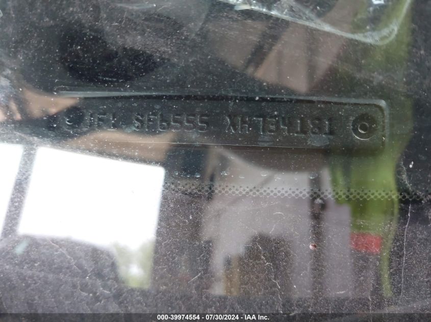 1999 Subaru Forester VIN: JS1SF6555XH734181 Lot: 39974554