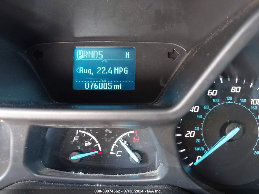 2017 Ford Transit Connect Xl VIN: NM0LS7E72H1317609 Lot: 39974562