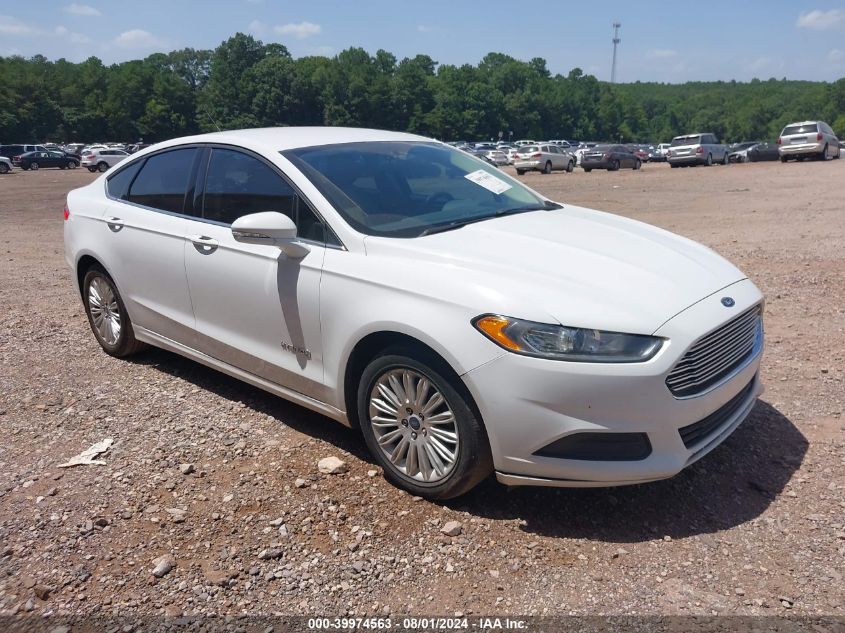 2014 Ford Fusion Hybrid Se VIN: 3FA6P0LU7ER396140 Lot: 39974563