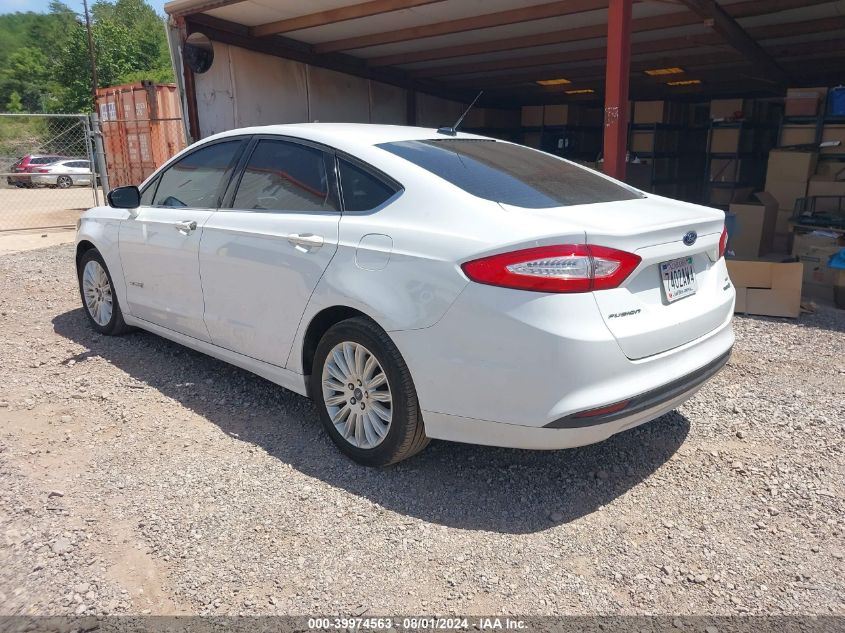 2014 Ford Fusion Hybrid Se VIN: 3FA6P0LU7ER396140 Lot: 39974563