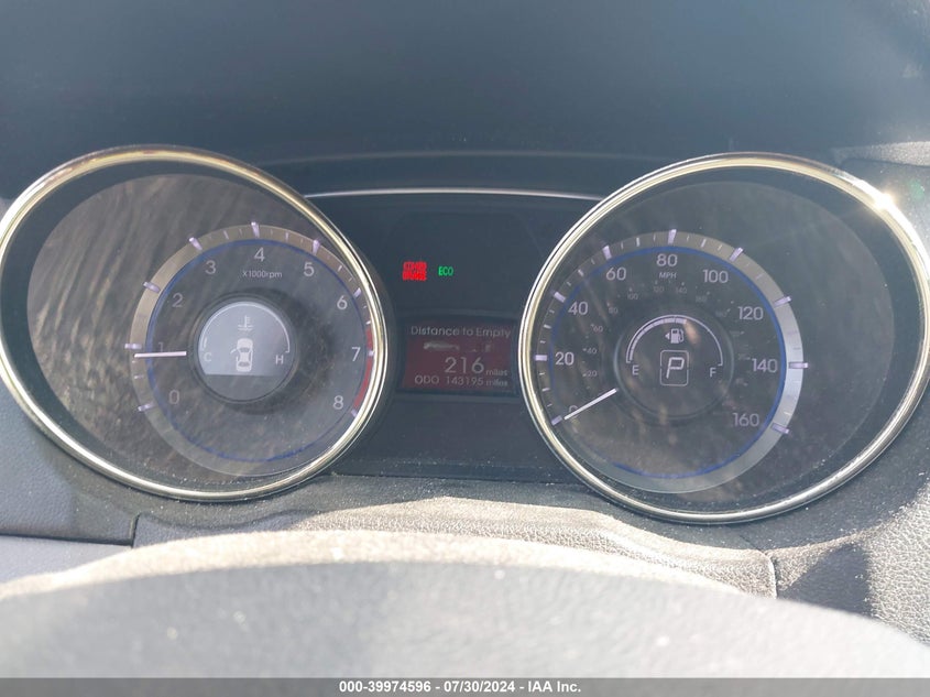 2011 Hyundai Sonata Gls VIN: 5NPEB4AC3BH299327 Lot: 39974596