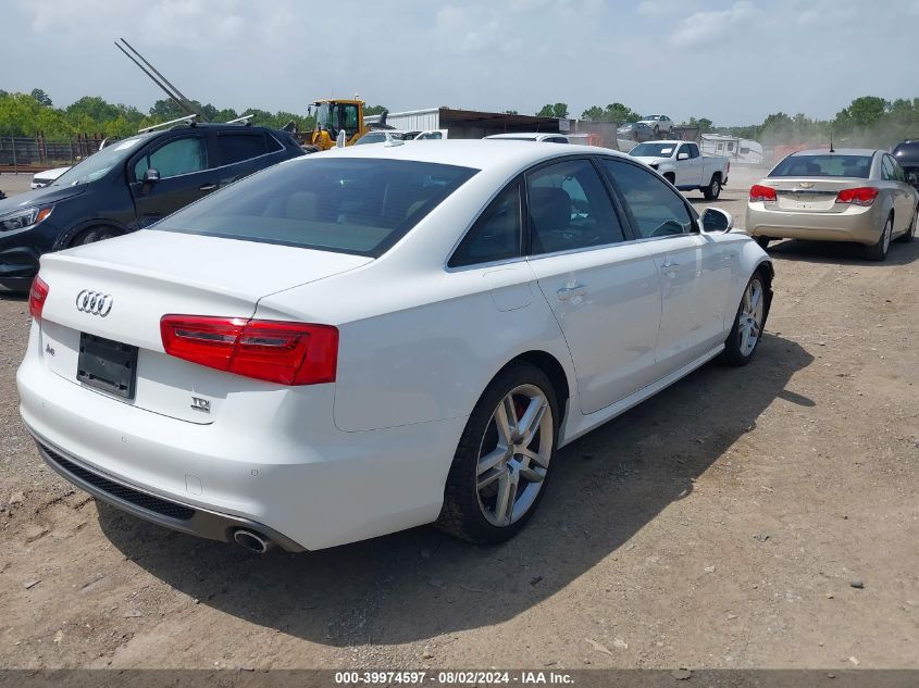 2015 Audi A6 3.0 Tdi Premium Plus VIN: WAUFMAFC6FN031722 Lot: 39974597