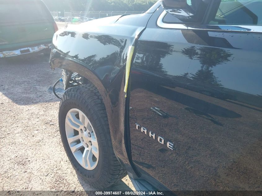 2015 Chevrolet Tahoe Lt VIN: 1GNSKBKC6FR306833 Lot: 39974607