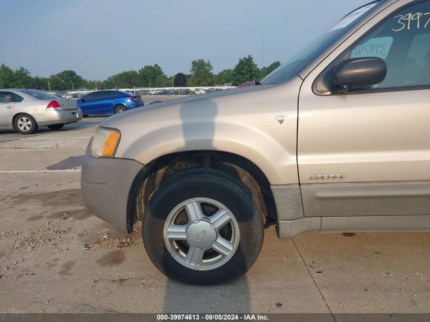 2001 Ford Escape Xlt VIN: 1FMYU03121KE98957 Lot: 39974613