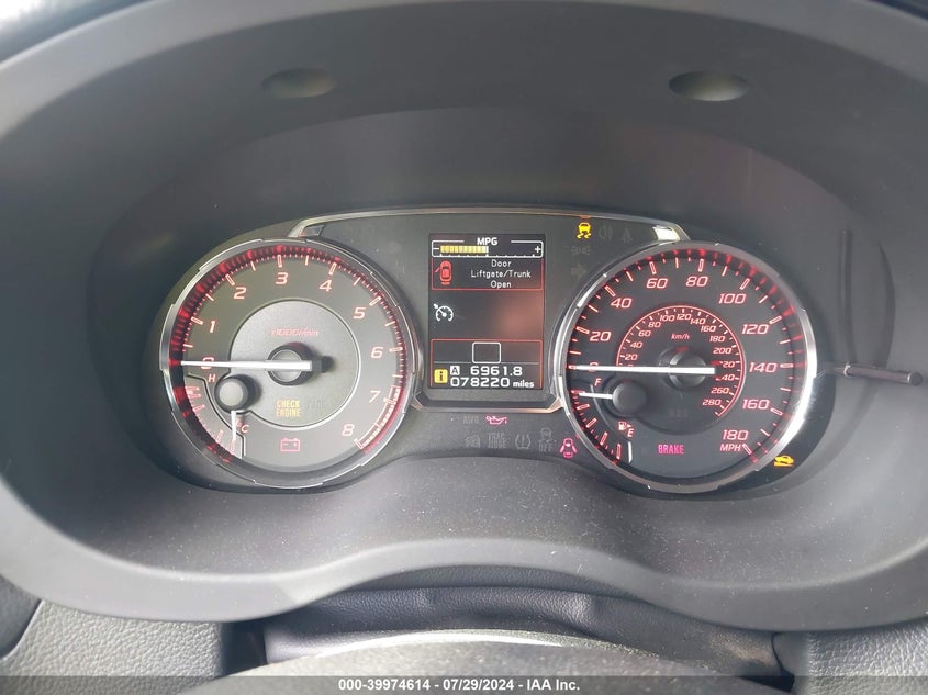 2016 SUBARU WRX PREMIUM - JF1VA1E65G9816493