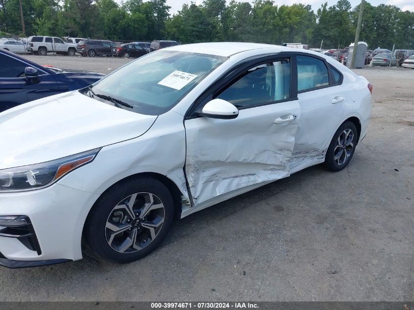 2021 Kia Forte Lxs VIN: 3KPF24AD2ME306837 Lot: 39974671