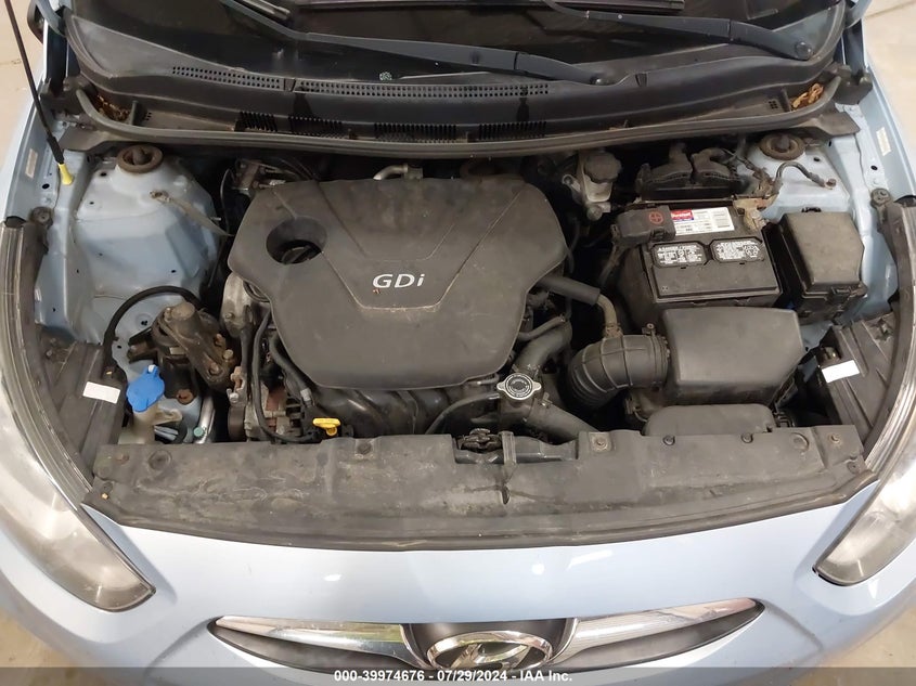 2012 Hyundai Accent Gls/Gs VIN: KMHCT5AEXCU045113 Lot: 39974676