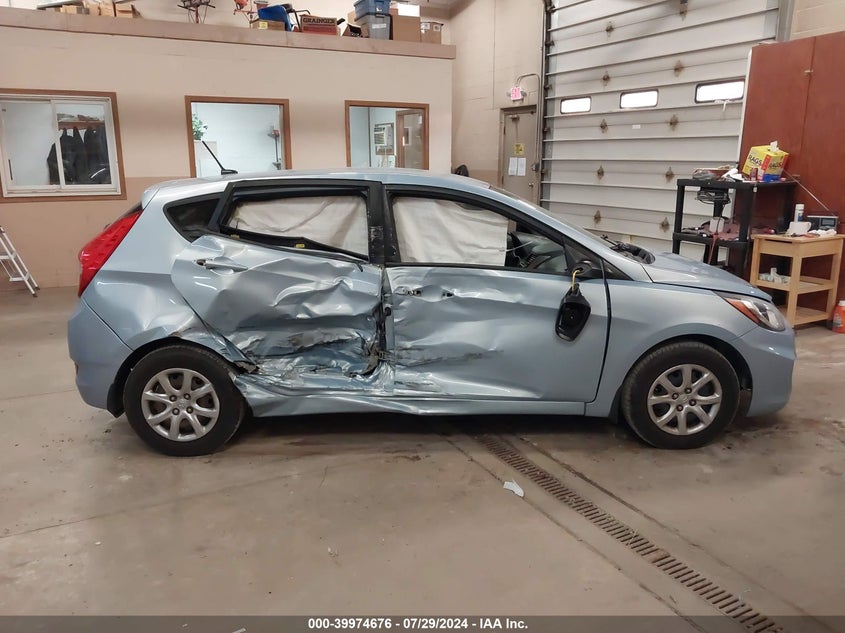 2012 Hyundai Accent Gls/Gs VIN: KMHCT5AEXCU045113 Lot: 39974676