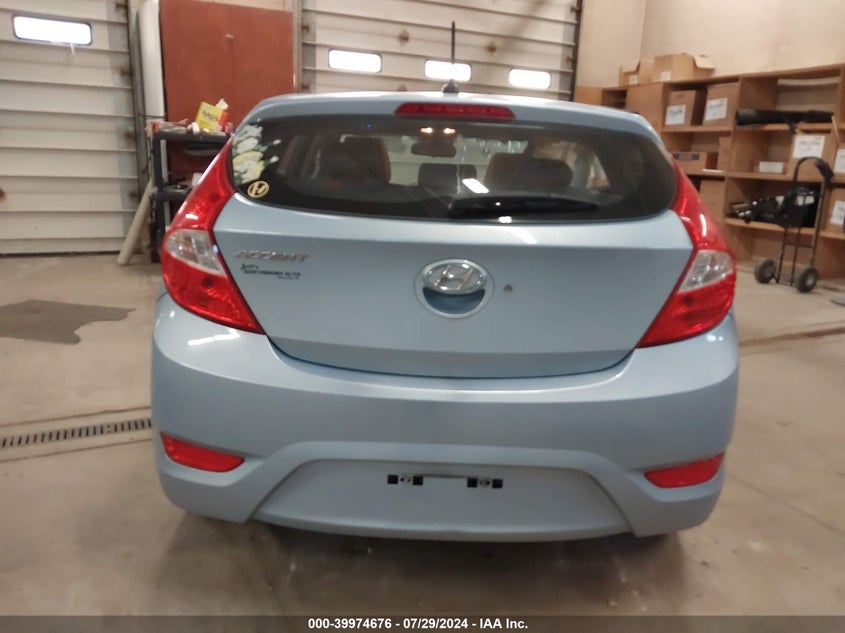 2012 Hyundai Accent Gls/Gs VIN: KMHCT5AEXCU045113 Lot: 39974676