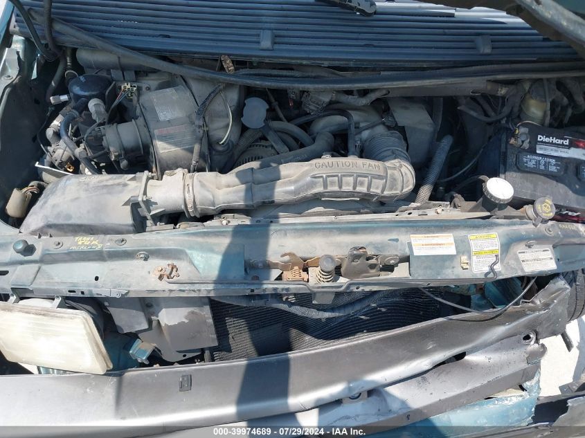 1997 Ford Aerostar Xlt VIN: 1FMDA11U3VZA27391 Lot: 39974689