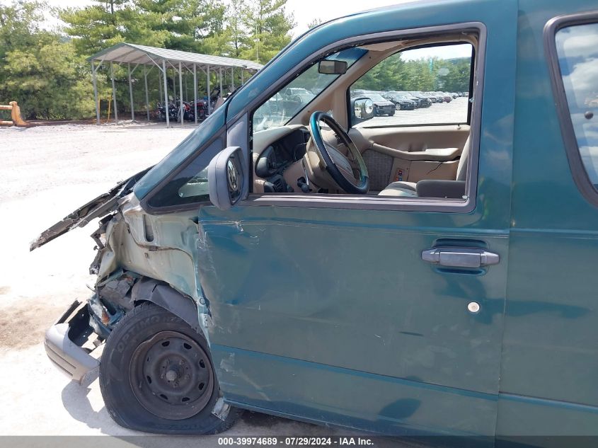 1997 Ford Aerostar Xlt VIN: 1FMDA11U3VZA27391 Lot: 39974689