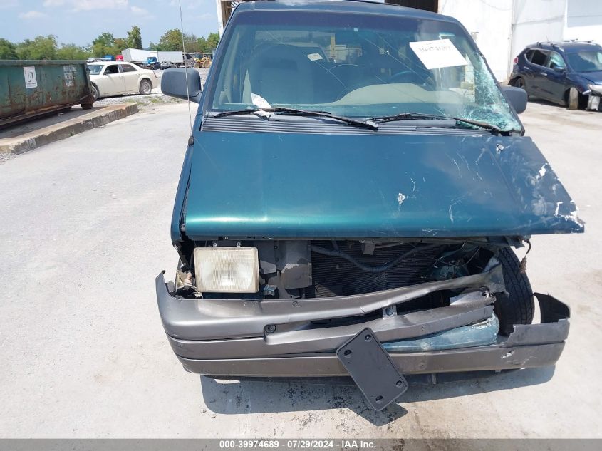 1997 Ford Aerostar Xlt VIN: 1FMDA11U3VZA27391 Lot: 39974689