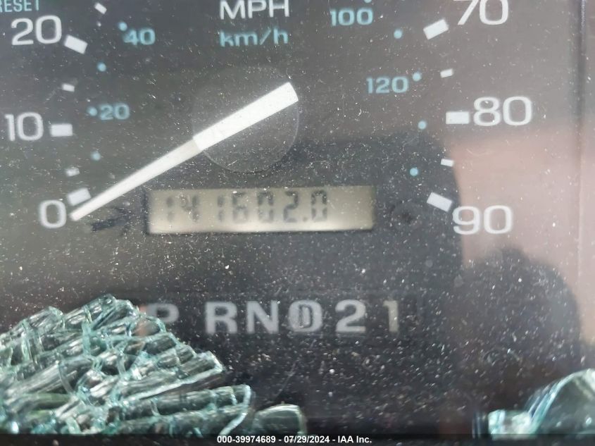 1997 Ford Aerostar Xlt VIN: 1FMDA11U3VZA27391 Lot: 39974689