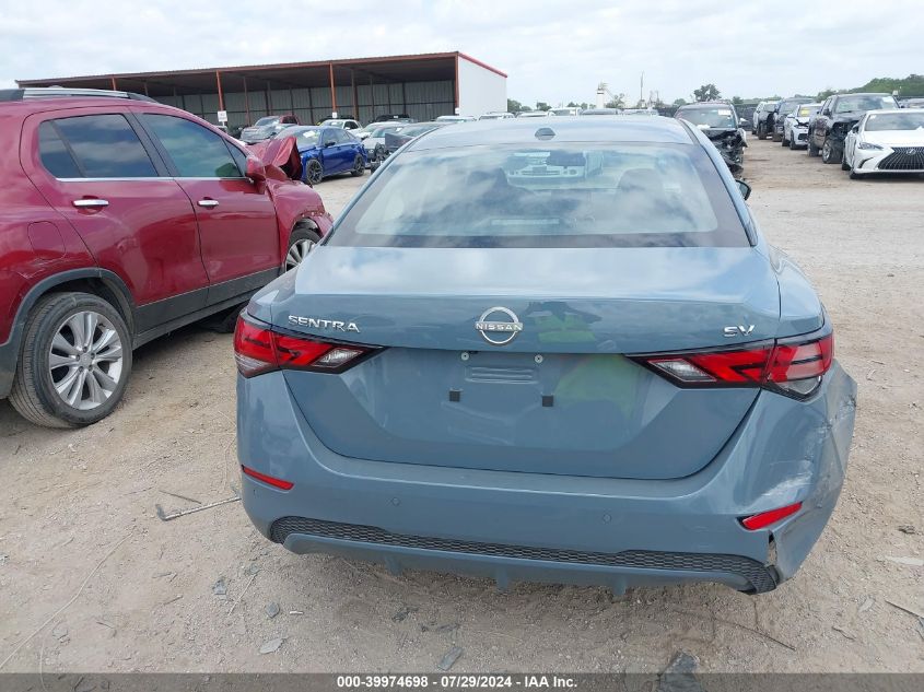 2024 Nissan Sentra Sv Xtronic Cvt VIN: 3N1AB8CV1RY260708 Lot: 39974698