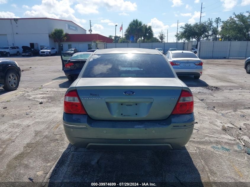 2005 Ford Five Hundred Sel VIN: 1FAFP24115G174961 Lot: 39974699