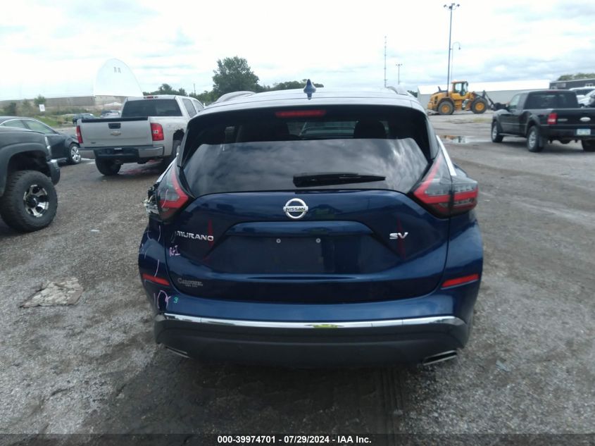 2020 Nissan Murano Sv Fwd VIN: 5N1AZ2BJ4LN137490 Lot: 39974701