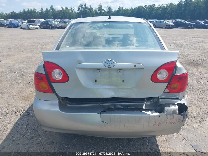 2003 Toyota Corolla Le VIN: 2T1BR32E03C087773 Lot: 39974731