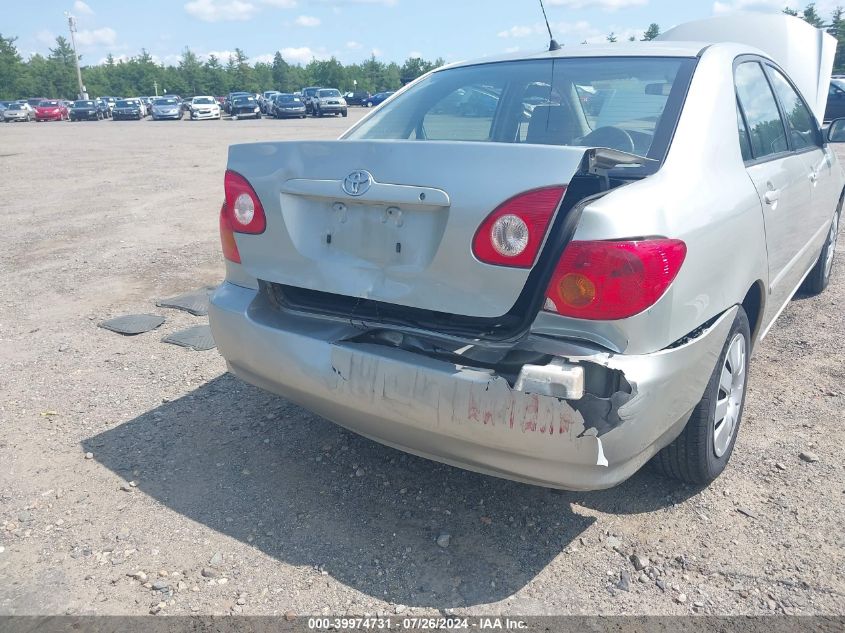 2003 Toyota Corolla Le VIN: 2T1BR32E03C087773 Lot: 39974731