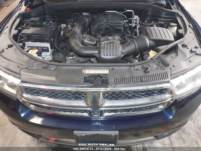 2012 Dodge Durango Sxt VIN: 1C4RDJAG6CC207203 Lot: 39974733