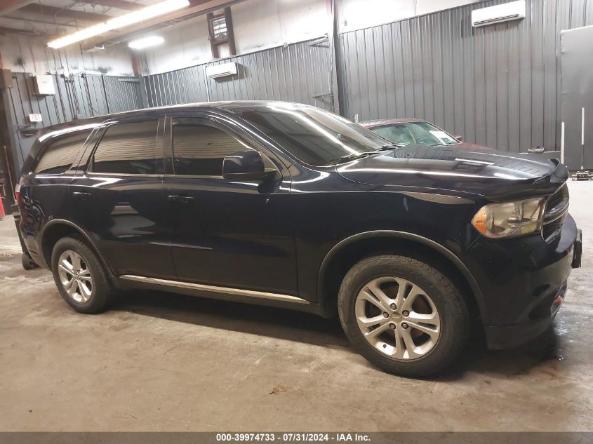 2012 Dodge Durango Sxt VIN: 1C4RDJAG6CC207203 Lot: 39974733