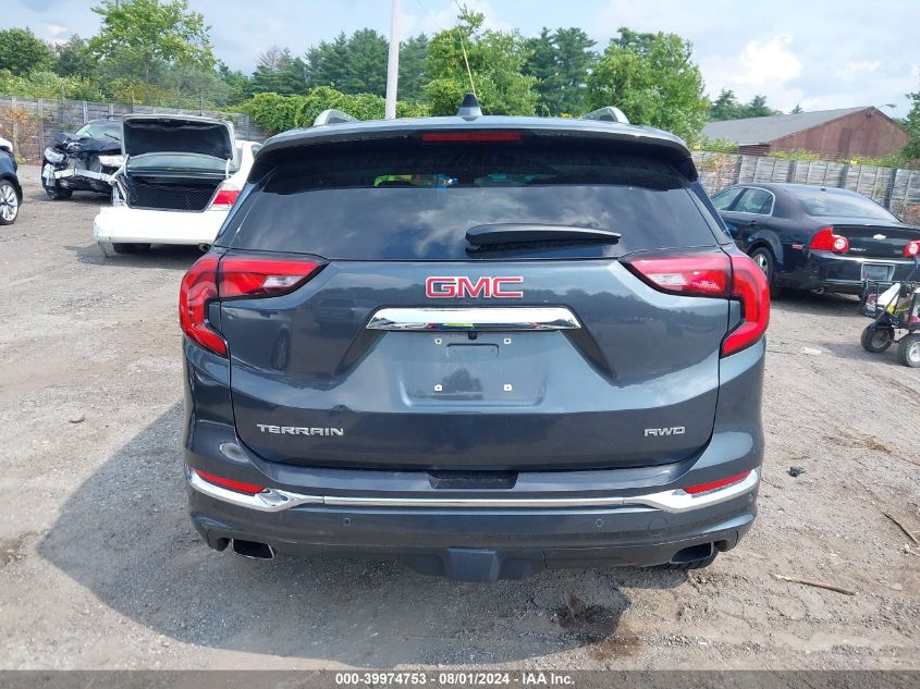 2018 GMC Terrain Denali VIN: 3GKALXEX5JL155646 Lot: 39974753