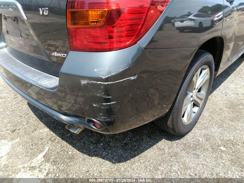 2008 Toyota Highlander Sport VIN: JTEES43A682080461 Lot: 39974775