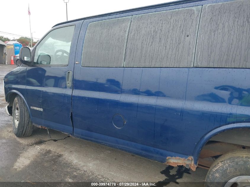 2002 GMC Savana Standard VIN: 1GJHG35R721174290 Lot: 39974778