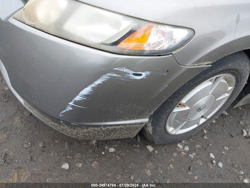 2007 Honda Civic Hybrid VIN: JHMFA36247S030004 Lot: 39974784