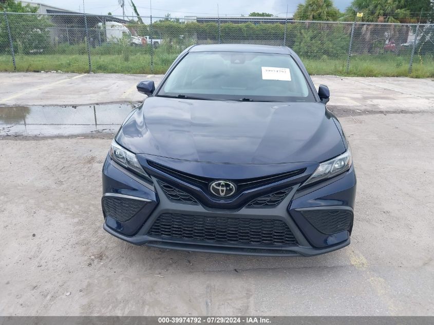 2022 Toyota Camry Se/Se Night Shade VIN: 4T1G11AK9NU673172 Lot: 39974792