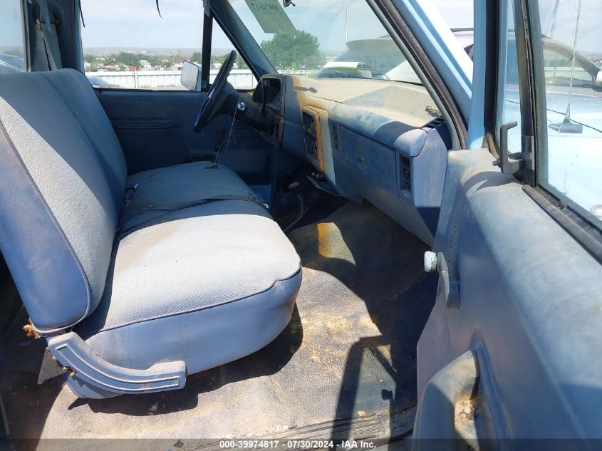 1987 Ford F150 VIN: 1FTEF14N7HPA50011 Lot: 39974817
