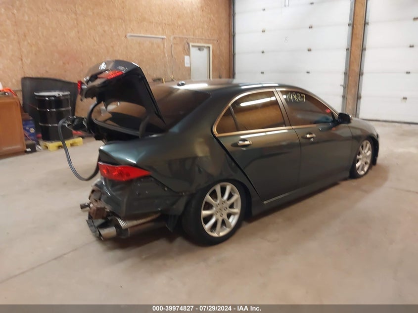 2006 Acura Tsx VIN: JH4CL968X6C014743 Lot: 39974827
