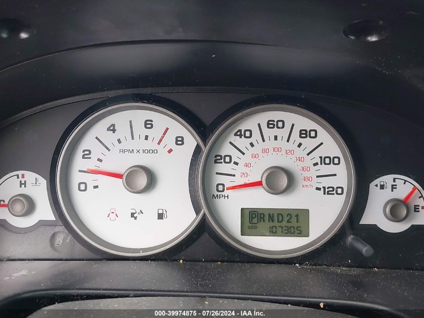 2006 Ford Escape Xlt/Xlt Sport VIN: 1FMYU03176KA78540 Lot: 39974875