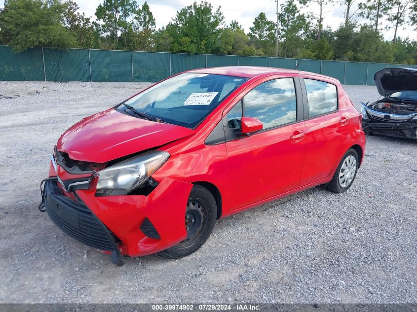 2015 Toyota Yaris VIN: VNKKTUD31FA056003 Lot: 39974902