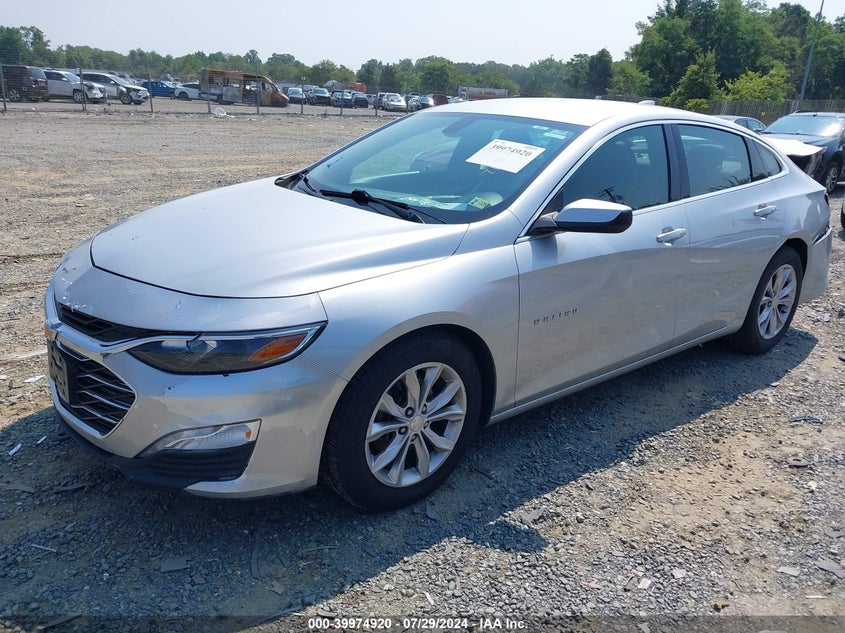 2020 CHEVROLET MALIBU LT - 1G1ZD5ST2LF007364
