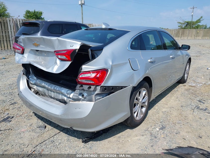 2020 CHEVROLET MALIBU LT - 1G1ZD5ST2LF007364