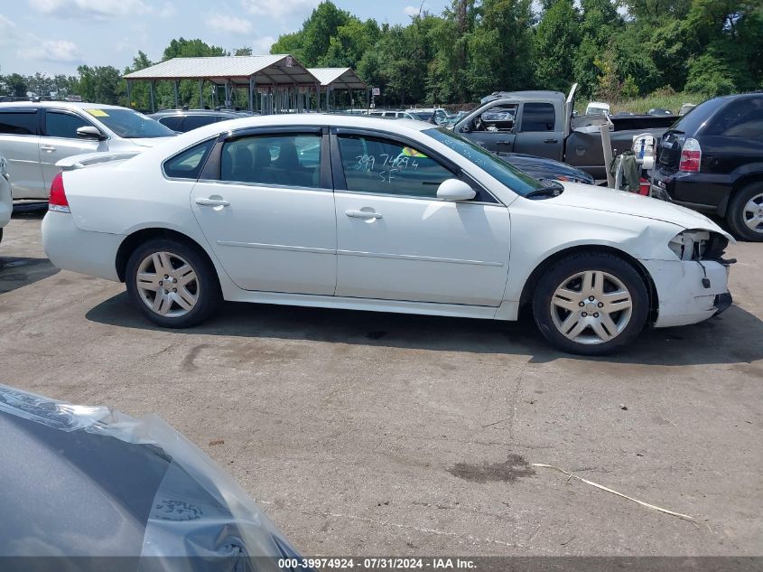 2011 Chevrolet Impala Lt VIN: 2G1WG5EK6B1267530 Lot: 39974924