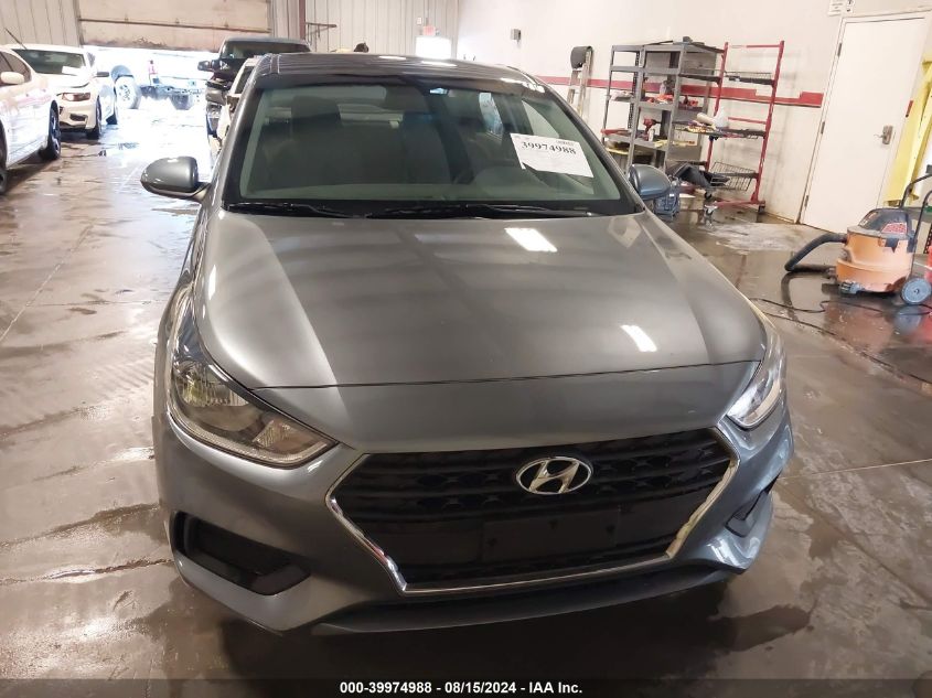 2018 Hyundai Accent Se VIN: 3KPC24A3XJE032387 Lot: 39974988