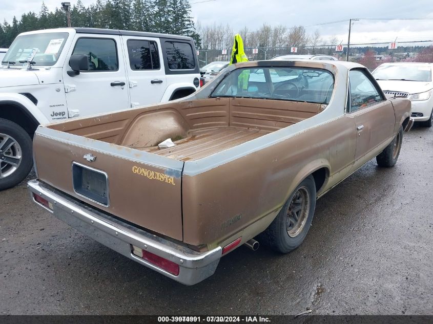 1982 Chevrolet El Camino VIN: 1GCCW80K3CR111816 Lot: 39974991