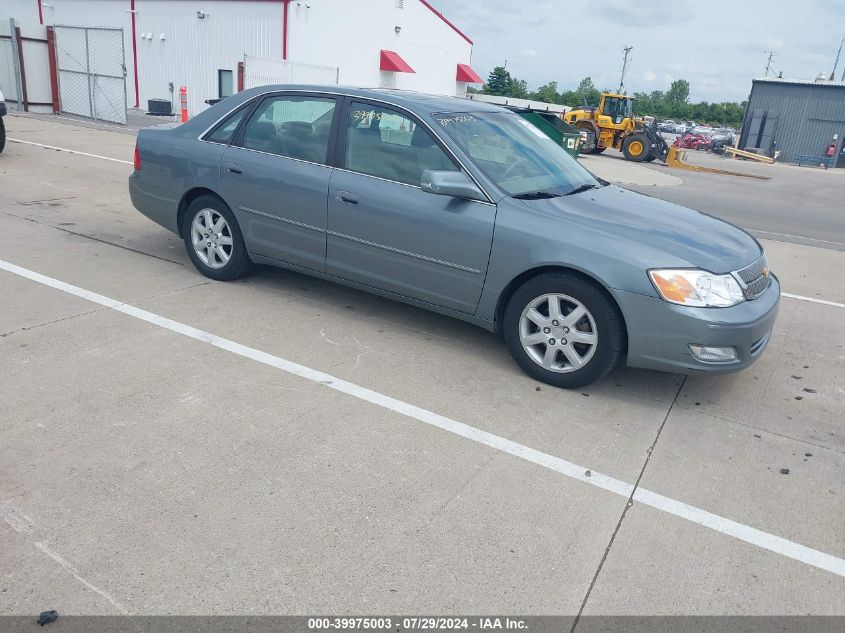 4T1BF28B01U150303 | 2001 TOYOTA AVALON